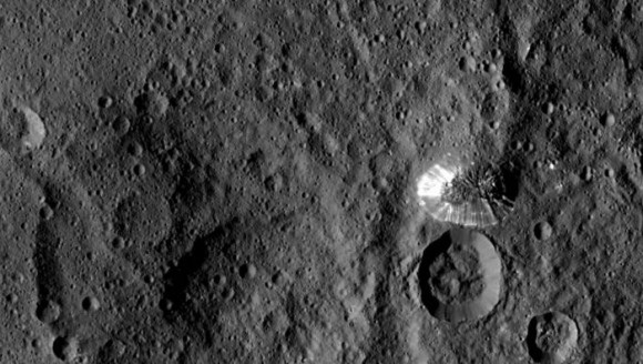 Las manchas blancas sobre la superficie de Ceres